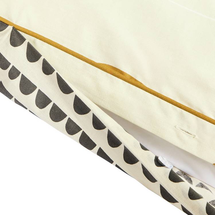 Habitat x Scion Mr Fox cream cotton bedding set single (British brand)