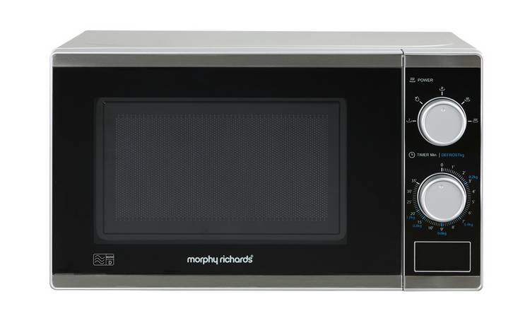 Morphy Richards 20L 800W Solo Standard Microwave - Silver GOODS Argos