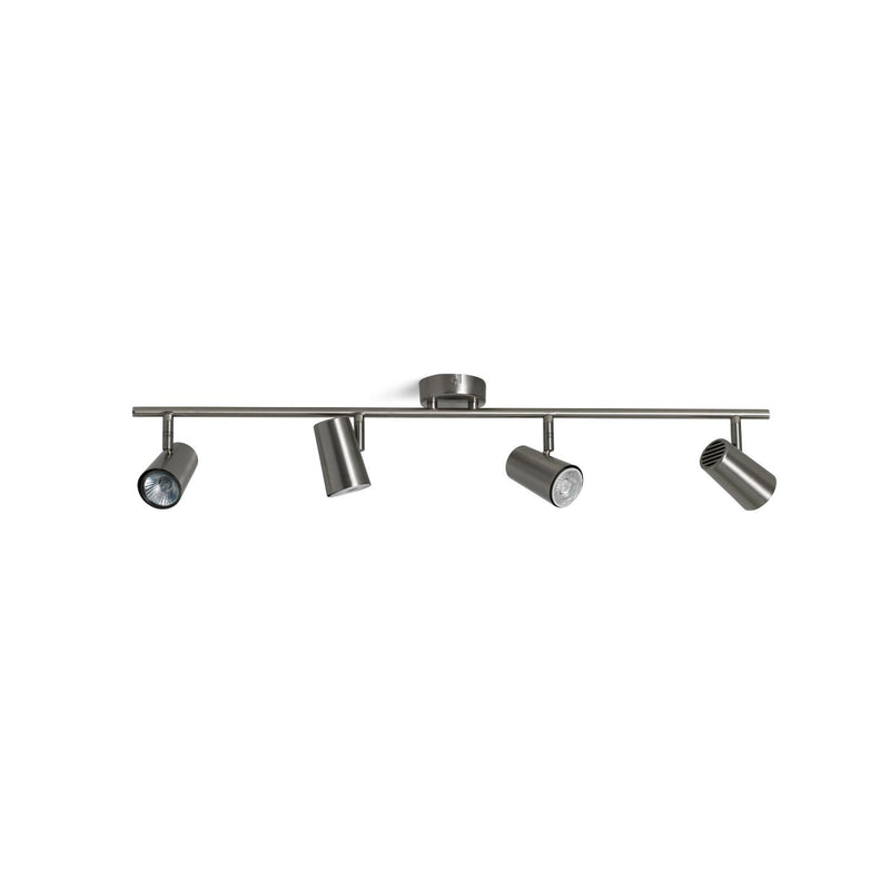 Argos Home brushed chrome 4 light bar light 76cm, UK version