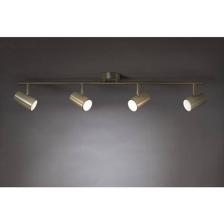 Argos Home brushed chrome 4 light bar light 76cm, UK version