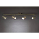Argos Home brushed chrome 4 light bar light 76cm, UK version