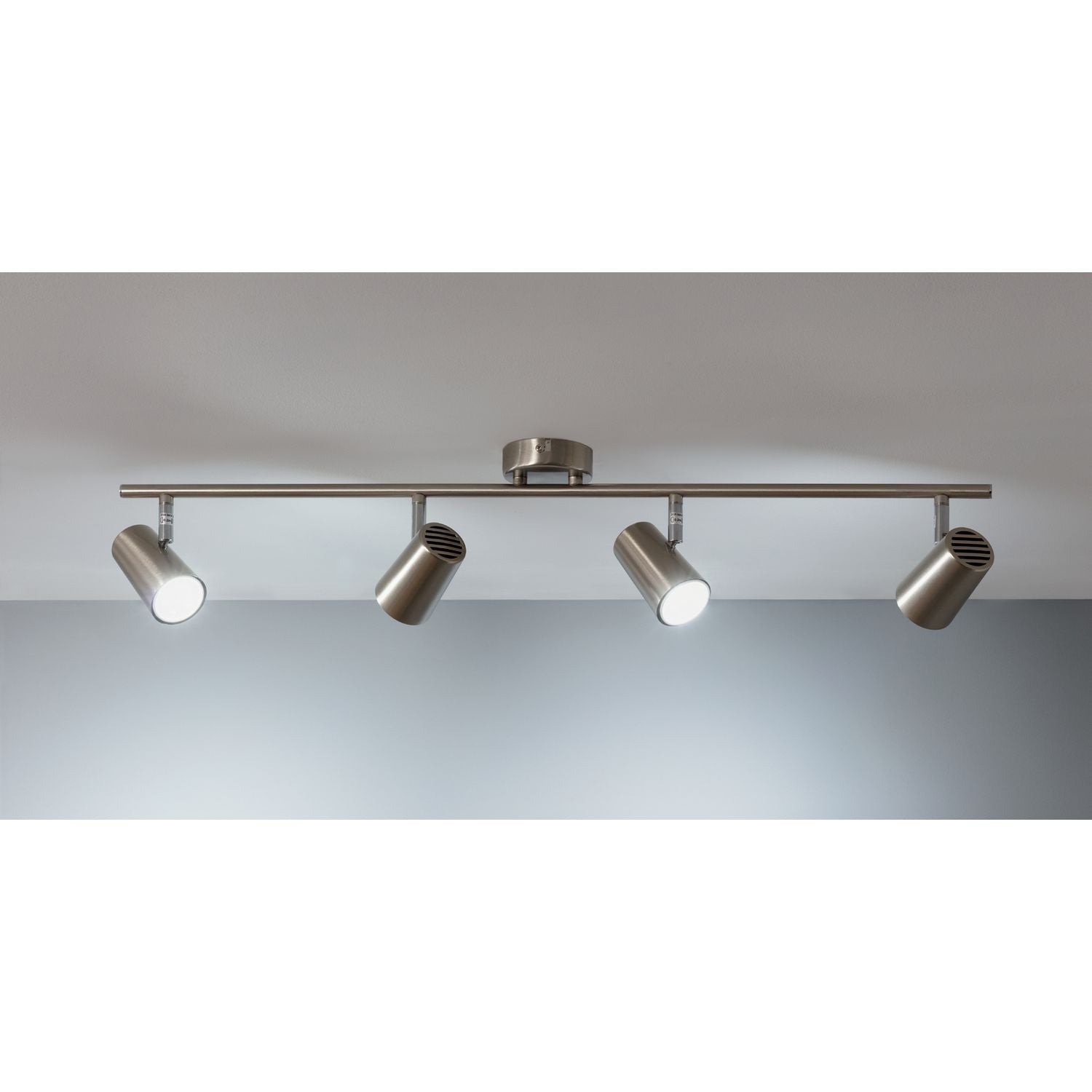 Argos Home brushed chrome 4 light bar light 76cm, UK version