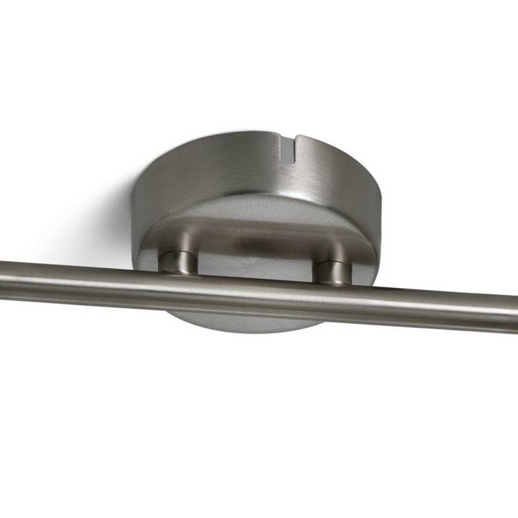 Argos Home brushed chrome 4 light bar light 76cm, UK version