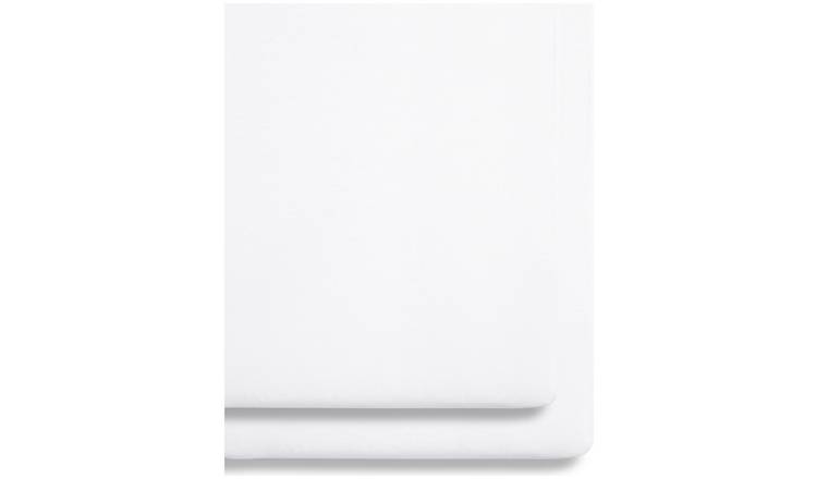 Snuzpod Twin Pack Sheets - Plain White GOODS Argos