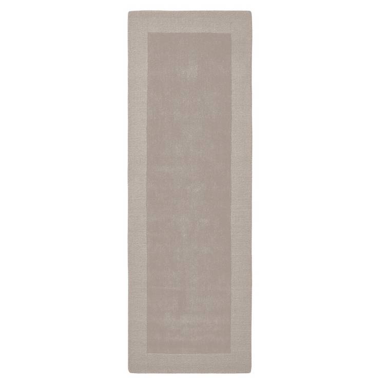 Habitat taupe wool runner 66x200cm (British brand)