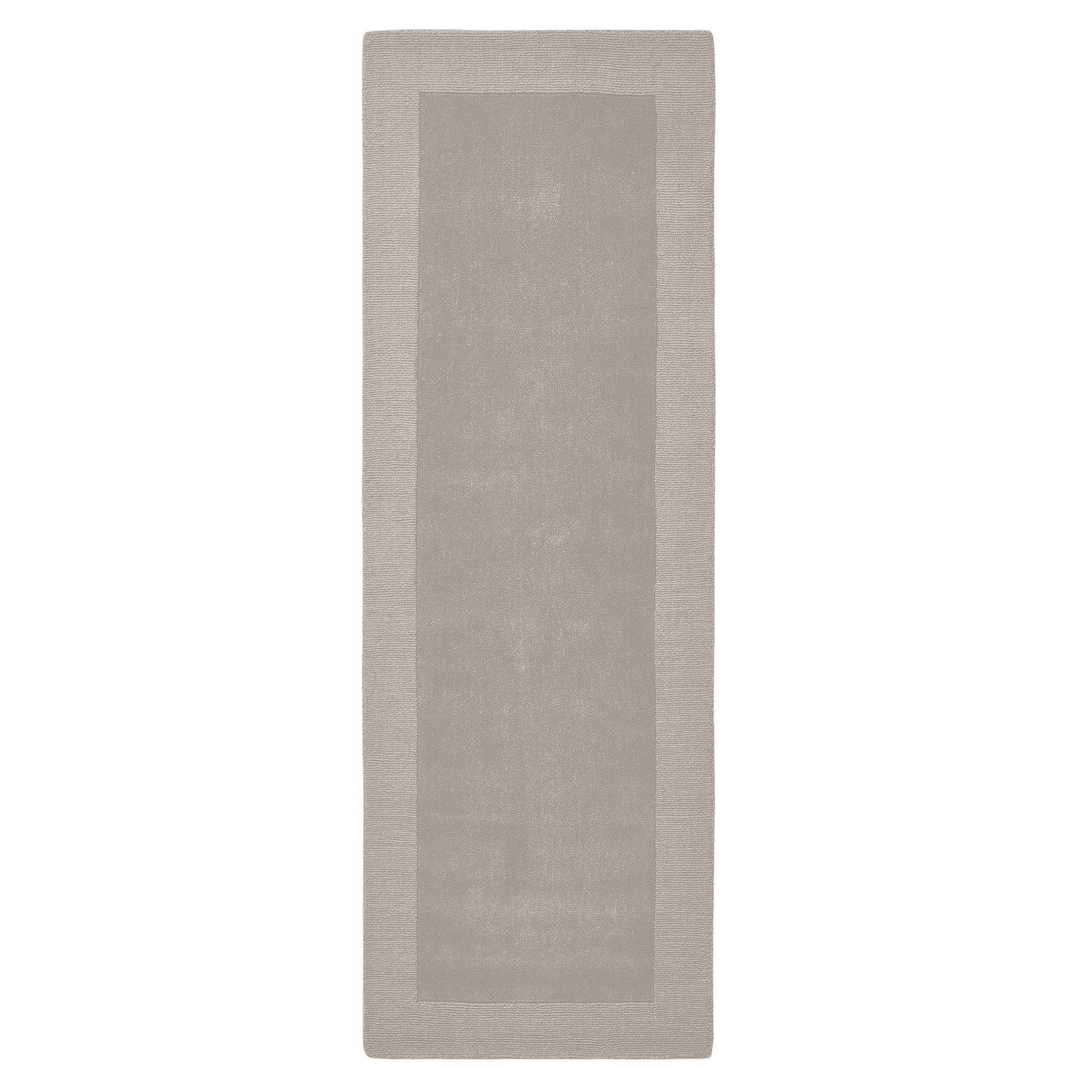 Habitat taupe wool runner 66x200cm (British brand)