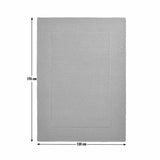 Habitat grey wool cut pile rug 120x170cm (British brand)