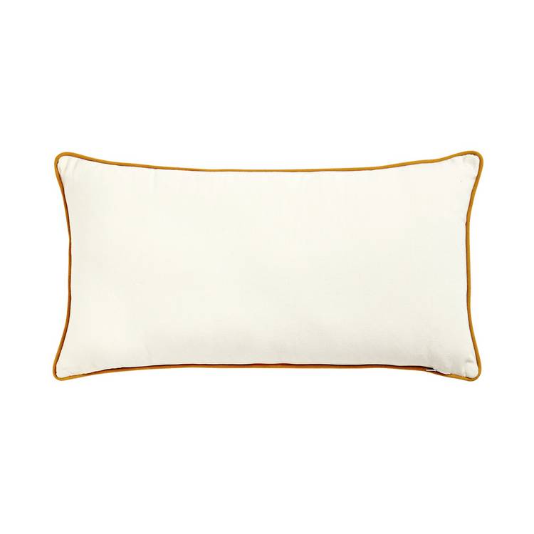 Habitat x Scion Mr Fox boucle cushion cream 30x60cm - British product