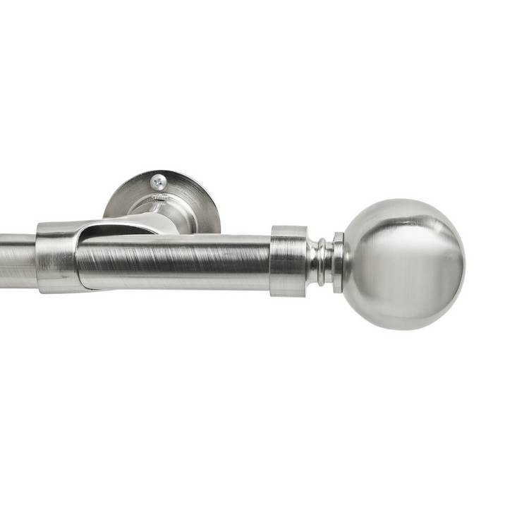 Argos Home extendable metal curtain pole 110-300cm (British brand)