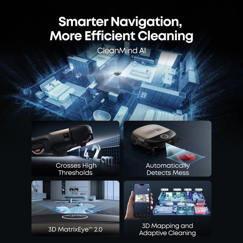 eufy Omni S2 robot vacuum cleaner - British product