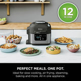 Ninja Speedi 12-in-1 multi cooker and air fryer 5.7L black, imported from the UK