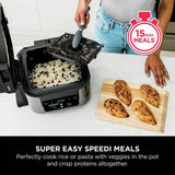 Ninja Speedi 12-in-1 multi cooker and air fryer 5.7L black, imported from the UK