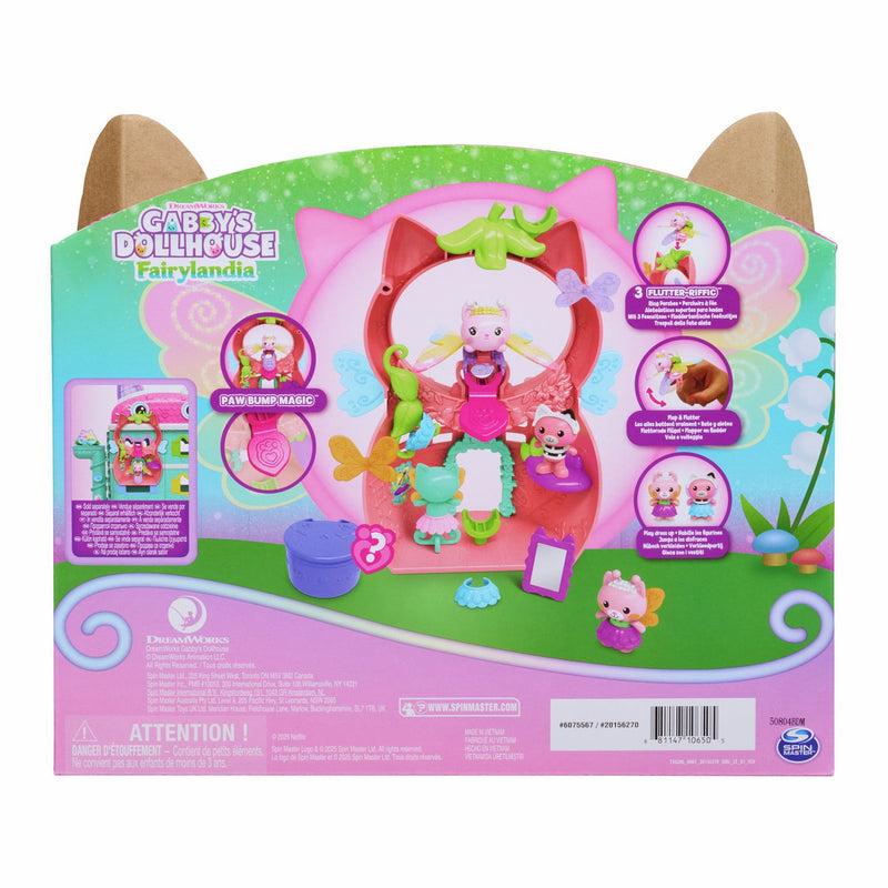 Gabby's Dollhouse Flutter Fairy playset 8-inch, imported from the UK