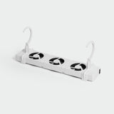 SpeedComfort cast iron radiator fan trio set white, imported from the UK