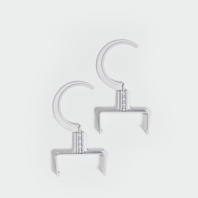 SpeedComfort cast iron radiator fan trio set white, imported from the UK