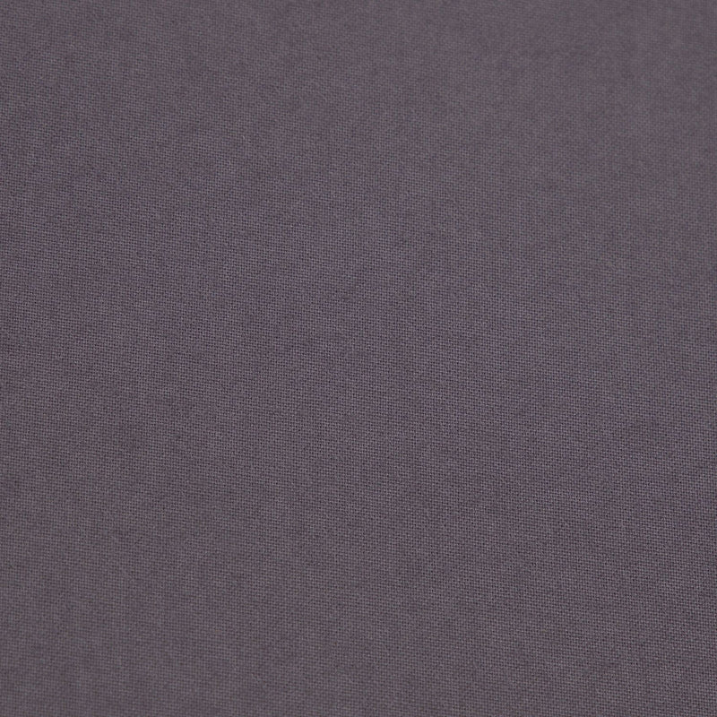 Habitat Brushed Cotton Plain Charcoal Fitted Sheet-Double