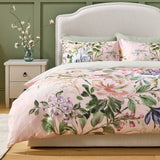 Argos Home cotton floral pink single bedding set, UK version
