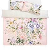 Argos Home cotton floral pink single bedding set, UK version