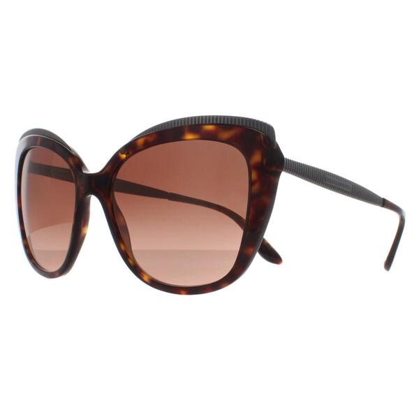 Dolce & Gabbana DG4332 brown gradient cat eye sunglasses - British product
