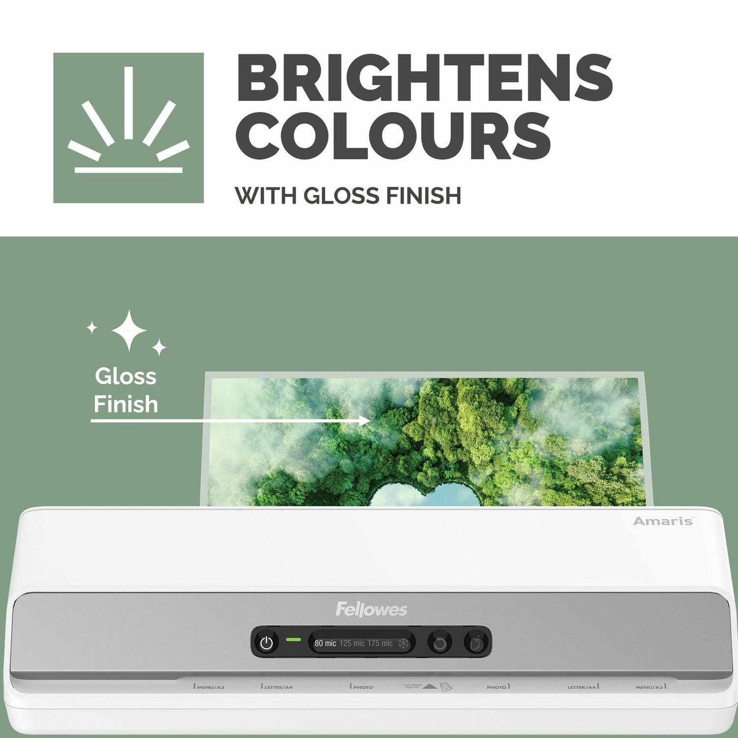 Fellowes A3 gloss laminating pouches pack of 100 - British product