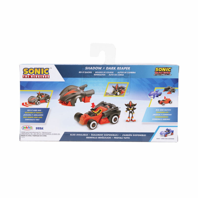 Sonic Rev It Shadow Race Car Dark Reaper, UK version