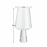 Habitat Block Stem white wine glasses set of 4, UK version