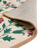 Argos Home country floral cream wool rug 120x170cm, UK version