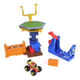 Monster Jam Smash & Bash Classroom Crushers playset - British product