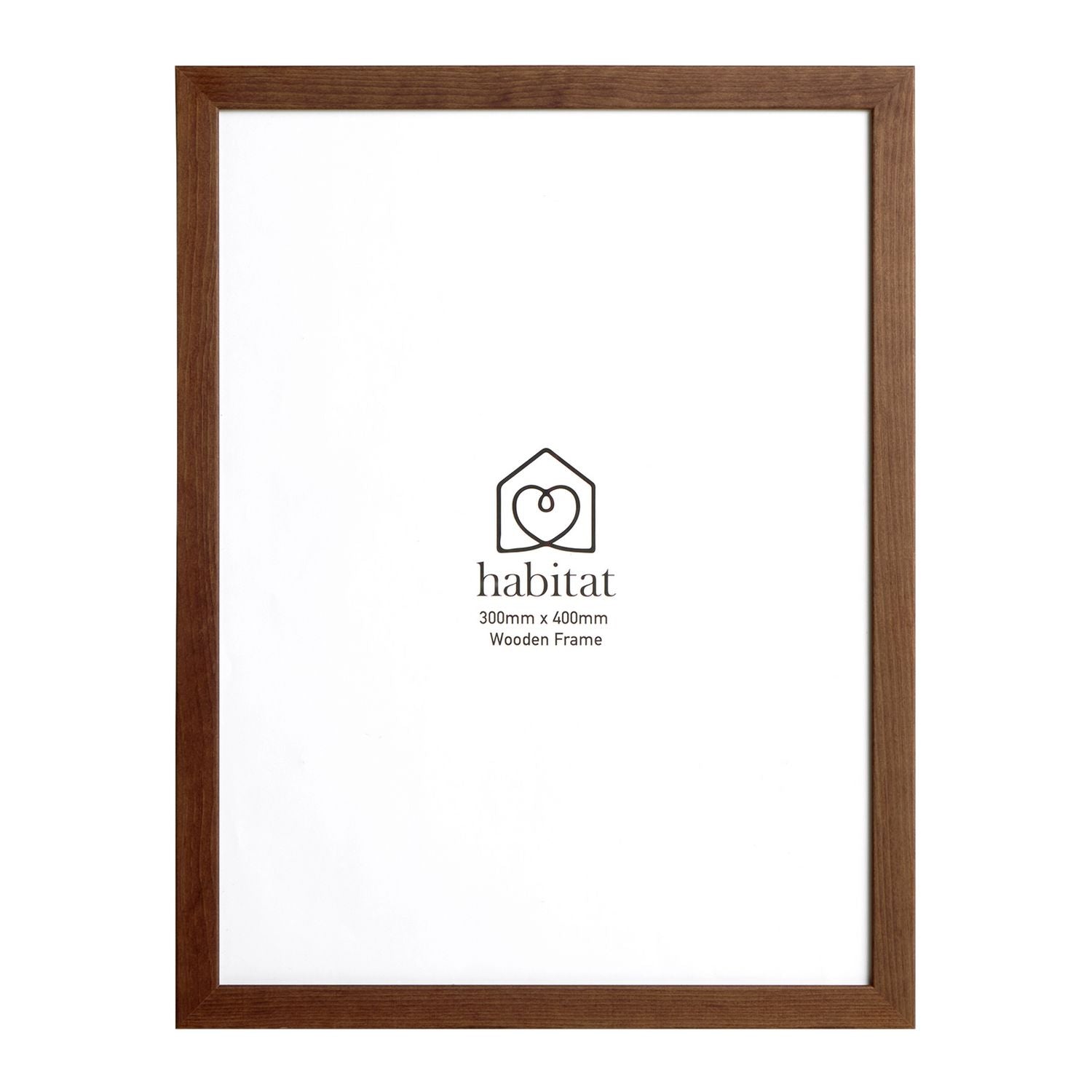 Habitat walnut Ontario picture frame 30x40cm (British brand)