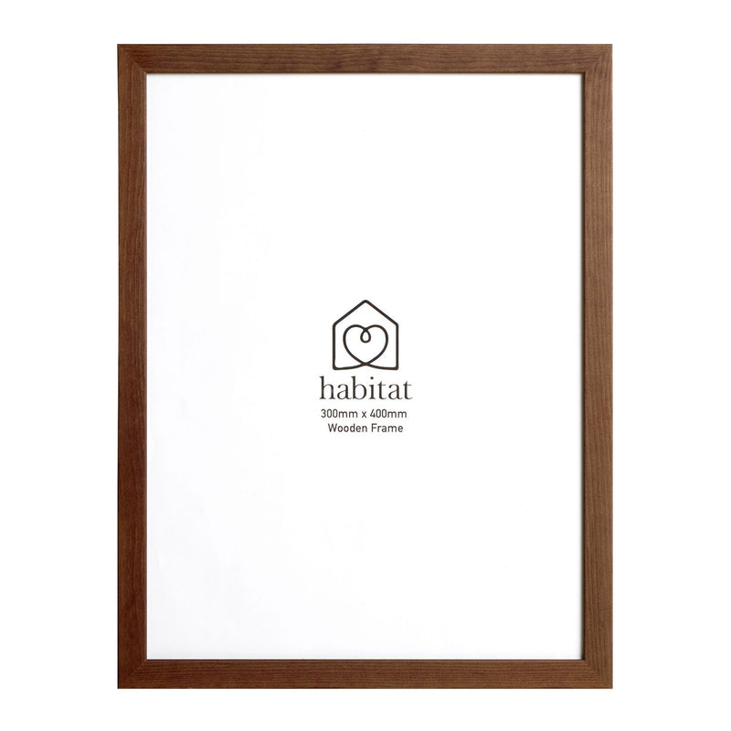 Habitat walnut Ontario picture frame 30x40cm (British brand)