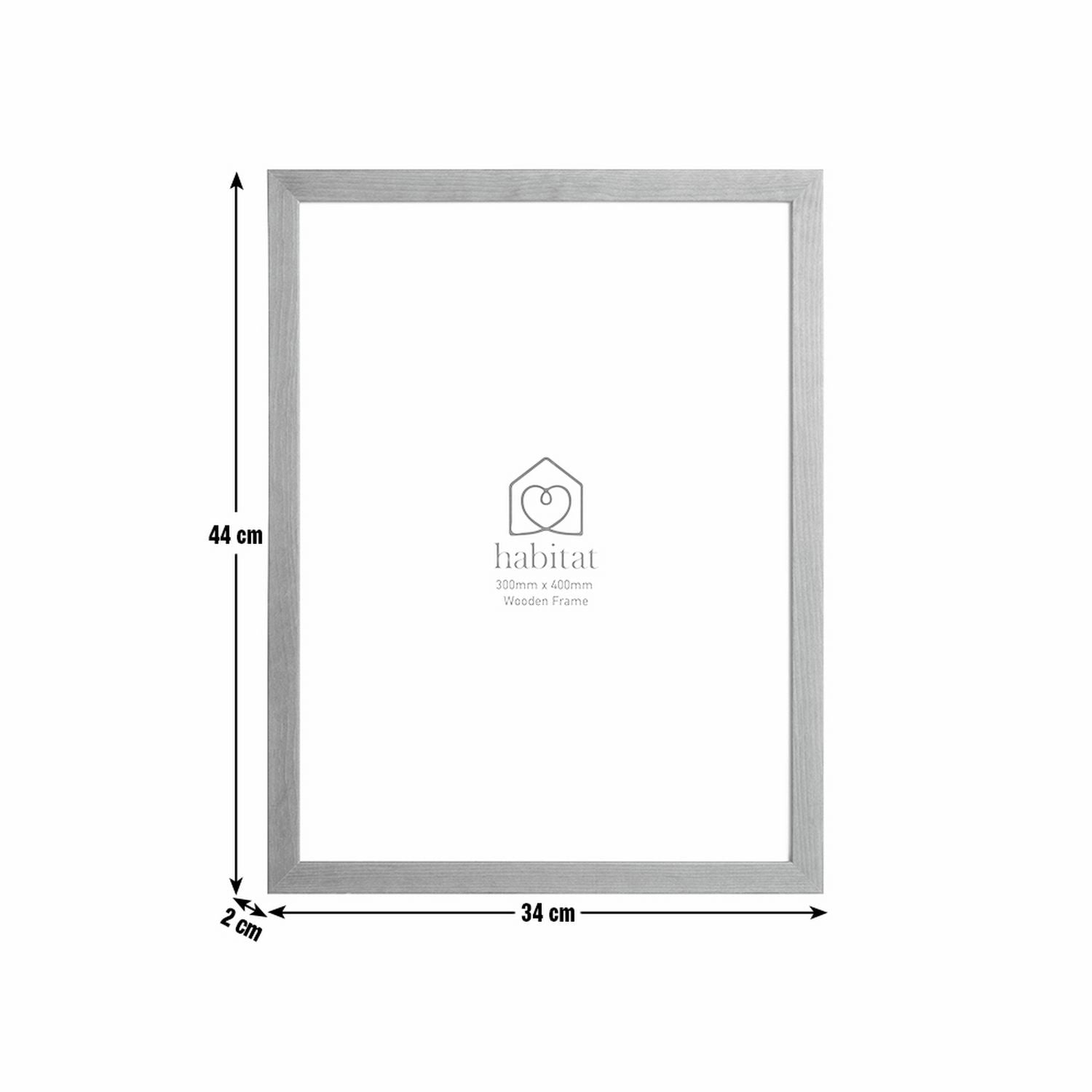 Habitat walnut Ontario picture frame 30x40cm (British brand)