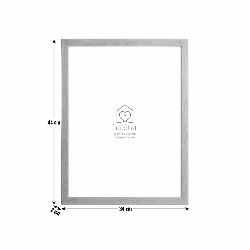Habitat walnut Ontario picture frame 30x40cm (British brand)