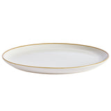 Argos Home mustard rim dinner set 12 piece, imported from the UK