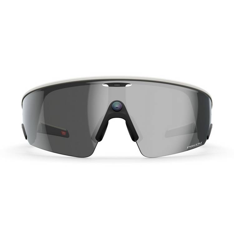 Oakley Meta Vanguard smart glasses white Prizm Black lens, imported from the UK