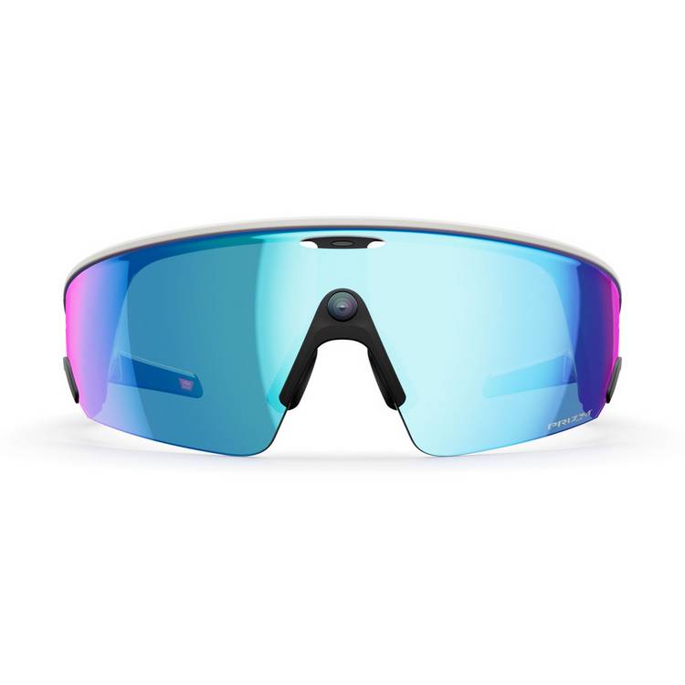 Oakley Meta Vanguard smart glasses white Prizm Sapphire lens, UK version