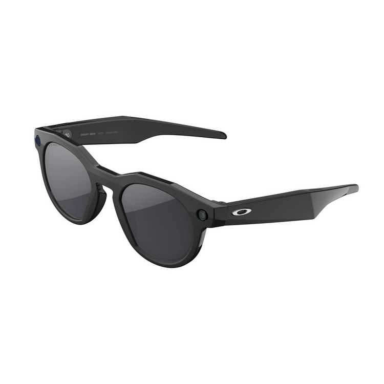 Oakley Meta HSTN smart glasses with Prizm Black Polarized lenses, UK version
