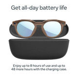 Oakley Meta HSTN Brown Smoke Prizm Deep Water Polarized smart glasses (British brand)