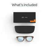 Oakley Meta HSTN Brown Smoke Prizm Deep Water Polarized smart glasses (British brand)