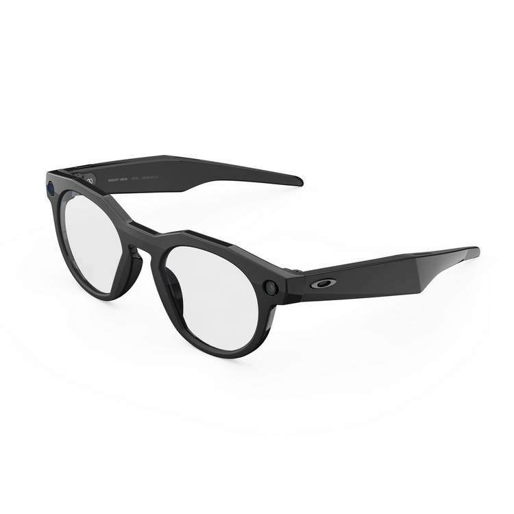 Oakley Meta HSTN smart glasses black clear lenses - British product