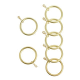 Argos Home curtain rings polished gold 20 rings (British brand)