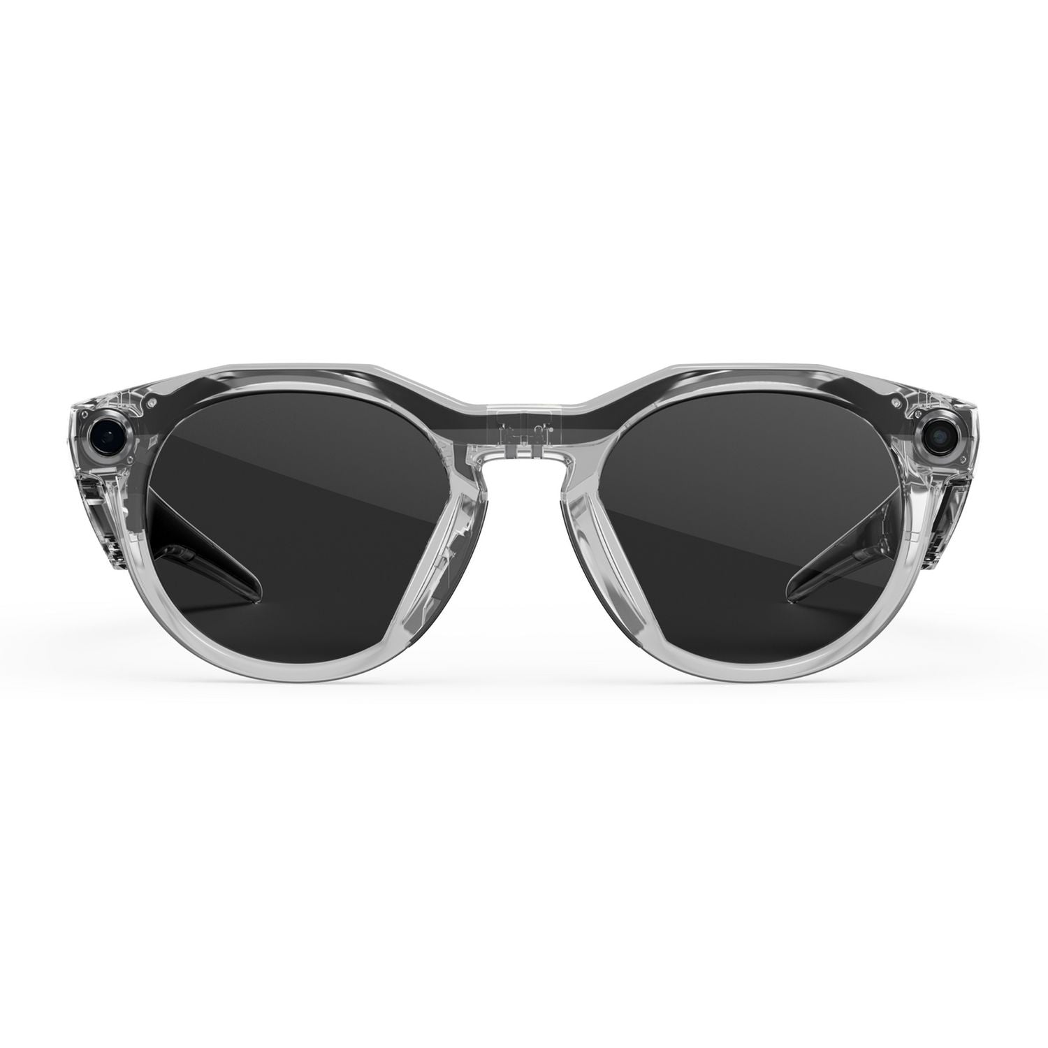 Oakley Meta HSTN smart glasses Clear Transitions Grey Lenses (British brand)