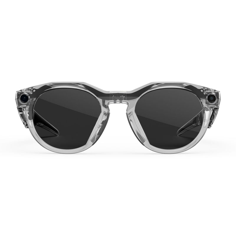 Oakley Meta HSTN smart glasses Clear Transitions Grey Lenses (British brand)