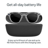 Oakley Meta HSTN smart glasses Clear Transitions Grey Lenses (British brand)