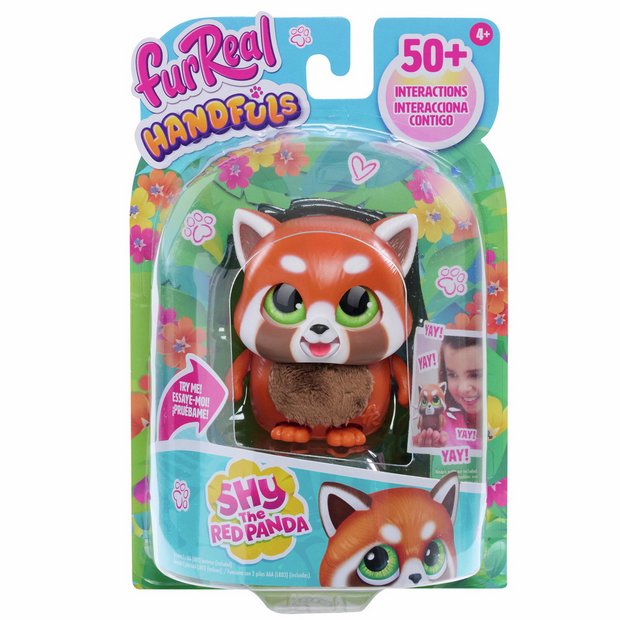 furReal Handfuls the Red Panda interactive soft toy, imported from the UK