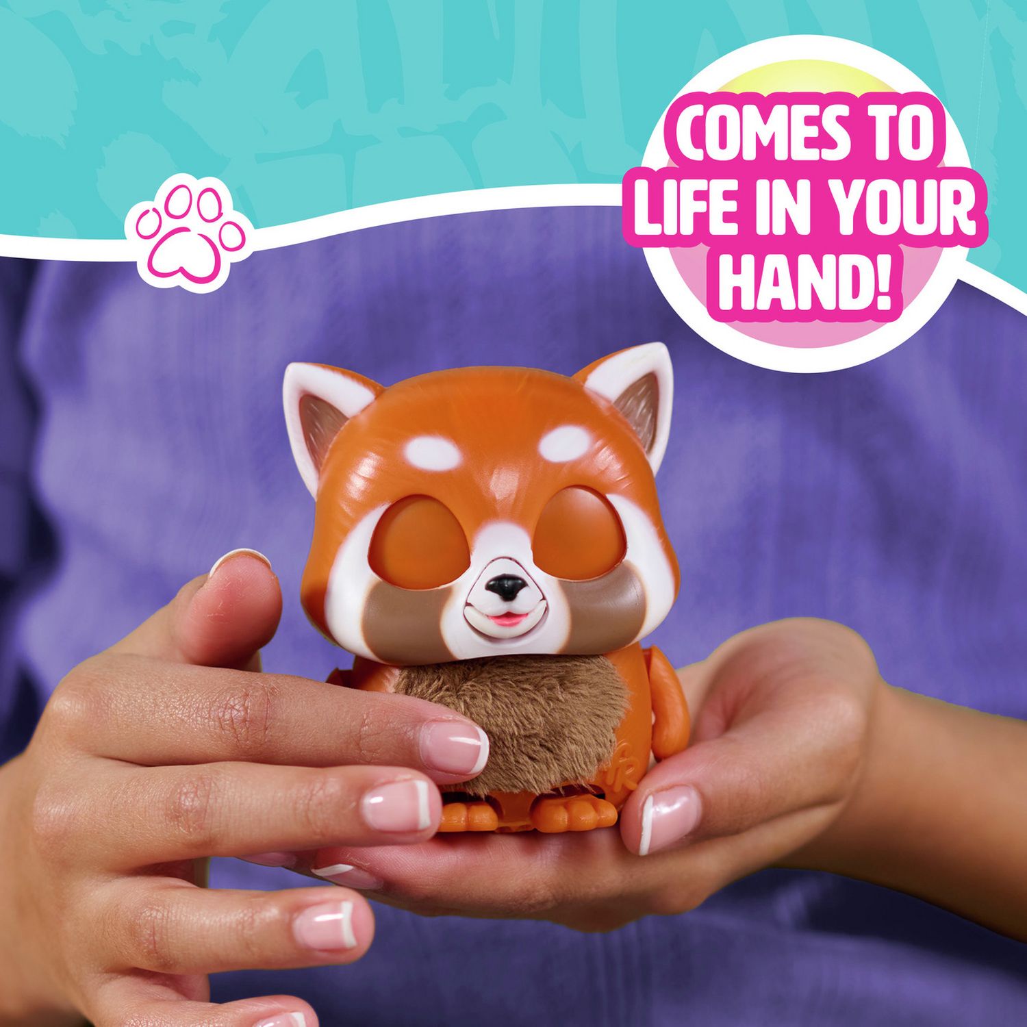 furReal Handfuls the Red Panda interactive soft toy, imported from the UK