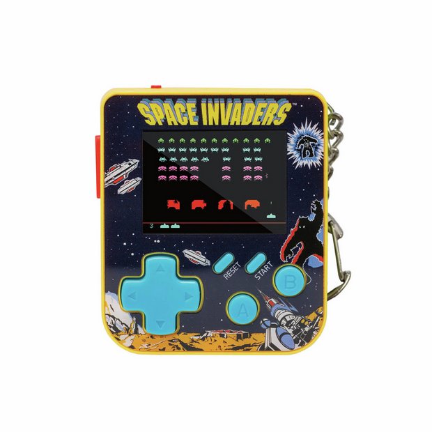 TAITO keychain gamer Space Invaders edition, imported from the UK