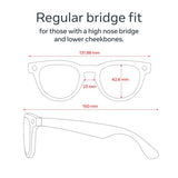 Ray-Ban Meta Headliner Gen 2 smart glasses, shiny black and green, imported from the UK