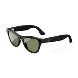 Ray-Ban Meta Skyler smart glasses Shiny Black Green (British brand)