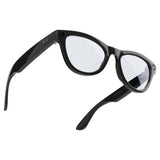 Ray-Ban Meta Skyler smart glasses in shiny black transitions blue, UK version