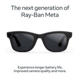 Ray-Ban smart sunglasses Meta Wayfarer Gen 2 Large Black Transitions Grey, UK version